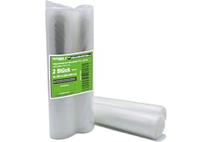 VACUNO.1 Worki próżniowe do produktów spożywczych, gofrowane, worki foliowe 100 szt. 30x600 cm