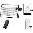Locthal Page Turner Remote for Kindle Device Tablet Phone Reading, eBook Clicker Page Turner Control for Paperwhite Kobo eReaders Reading Accessories in Bed, Gifts for Readers