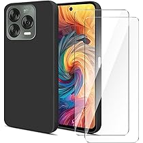 Handyhülle Für ZTE Blade V70 Vita/Nubia V70 - Transparent Mit 2 Panzerglas-Schutzfolien