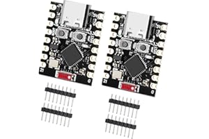 AYWHP ESP32-C3 - Scheda di sviluppo WiFi e Bluetooth 5.0 ESP32 con processore singolo core RISC-V a 32 bit 160 MHz 400 KB SRAM e 4 MB Flash compatibile con Arduino IDE(2 pezzi)