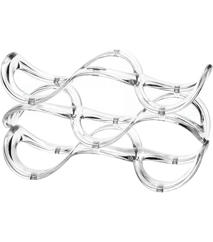 Guzzini Cuvée Bottle Rack White/Brown One Size - UK