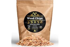 SONESTA Hêtre 1 KG Copeaux de Bois de Fumage pour Fumoir et Barbecue | Bois 100% Naturel des Forêts de Pologne | Idèal pour BBQ Landmann, Weber, Barbecook et autre | FUMÉE NOBLE ET DOUCE | XL