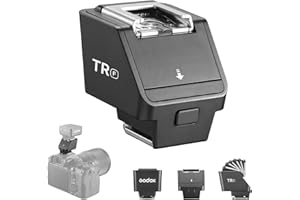 Godox TR-F TR F Flash D'appareil Photo TTL avec Siège Augmentant Hauteur de la Chaussure Chaude Compatible avec Godox IM20 IM30 IT20-F IT30-F Compatible avec ZENIKO ZF04 ZF08 pour Fuji Camera Flash