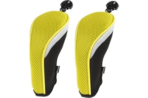 Andux Mesh Golf Hybrid Club Head Covers No. Hang Tags 2Pcs