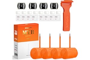 CYCLAMI Juego de 4 Cámara de Aire de TPU para Bicicleta 700×18–32C & 32–47C & MTB29''1.9-2.5 con Válvula Presta 45/65/85mm para Bicicletas de Carretera, Gravel y Montaña