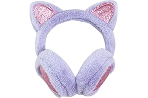 SUGSHYN Paraorecchie Bambina Invernale Copriorecchie Unicorno Ragazze Fascia Scaldaorecchie Gatto Bimba Pelosa Pelliccia Donna Inverno Peluche Protezione Carino Fluffy Orecchie per Bambini Scaldino