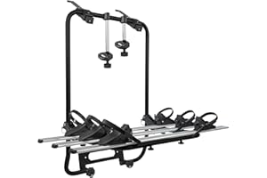 OTOTOP Portabici posteriore MENABO SHADOW per Volkswagen : Caddy (2k) 2015>2021 / Caddy (SB) 2.0 2021> / T5 2003>2015 / T6 2015> (Shadow BLACK Caddy 2015>2021)