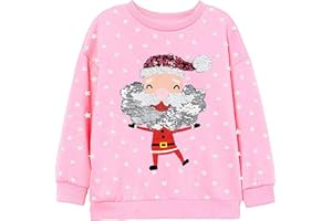 LXKA Maglioni per ragazze Magliette per bambini Felpe a maniche lunghe Top dinosauro unicorno arcobaleno vestiti per bambini in cotone per bambini di età 1-8 anni