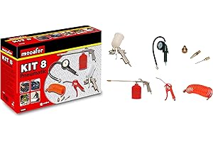 Mecafer 150098 Kit 8 accessoires (Boite carton quadrichromie) + Kit connexion universel Multicolore