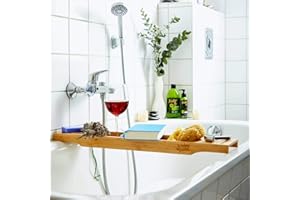 bambuswald© Ripiano da Vasca, in Bambù Ecologico, Ripiano da Vasca, Piano d'Appoggio da Vasca, Vassoio da Vasca