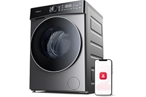 roborock Zeo Lite Waschtrockner mit der Zeo-cycle Trocknungstechnologie, 10 kg Waschen, 6 kg Trocknen, 27 Waschprogramme mit APP-Steuerung, LintClear Selbstreinigungssystem, Automatische Dosierung