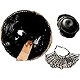 Pyengora New Born Baby Kajal Kit Drishti Pottu | Liquid Bindi Moulds | Bottu Achulu Pack of 3