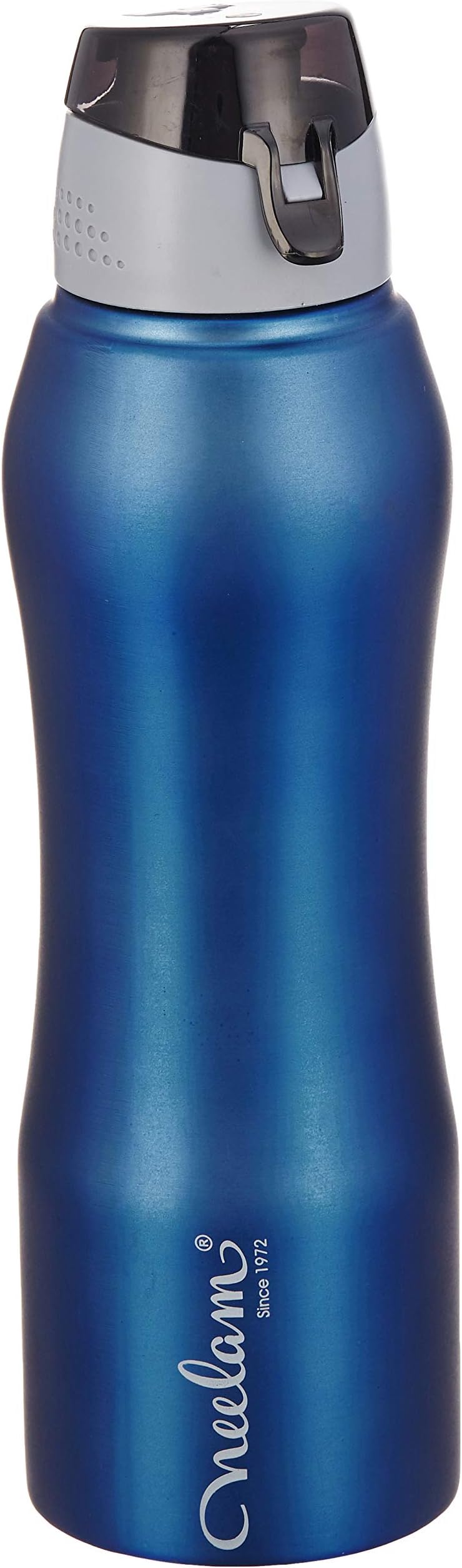 Neelam Symbo Stainless Steel Fridge Bottle Sipper Cap Blue Color 750 ml