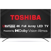 Toshiba 139 cm (55 inches) Vidaa OS Series 4K Ultra HD Smart LED TV 55U7980 (Black) (2020 Model) | with Dolby Vision and…