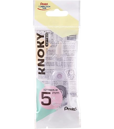 Pentel Correction tape Knoky XZTTR805 Recharge pour ruban