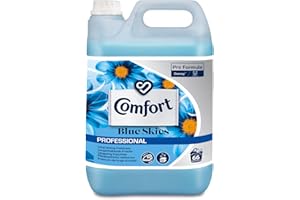 DIVERSEY Suavizante Comfort Professional Blue Skies – Suavizante con aroma fresco para una frescura y suavidad de larga duración, 5 L