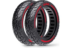 BABEJIA 2-Pack 50/75-6.1 Scooter Tyre Tubeless, Upgrade Your Ride with 8.5x2 Airless Tyres, Puncture-proof, 8 1/2 x2 Replacement Tire Compatible with Xiaomi 3/3 Lite/M365/Pro 2, Hiboy S2, etc
