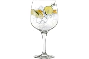 STÖLZLE LAUSITZ Stölzle_Lausitz Gin Tonic - Juego de vasos de cóctel (755 ml, 6 unidades, sin plomo, 6 unidades, irrompibles, punta y lavavajillas