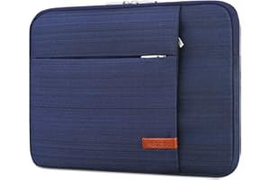 Lacdo 14 Pulgadas Funda Protectora para Portátiles para ASUS VivoBook/Zenbook 14, Lenovo V14/IdeaPad Flex 5/ThinkPad 14, Huawei Matebook D14, 14" HP Acer ASUS DELL Chromebook Bolsa Funda Blanda, Azul