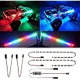 RC LED Light Strips Kit for RC Car Crawler Truck Airplane Boat Drone Fixed Wing Traxxas TRX4 Axial SCX10 Color Changeable