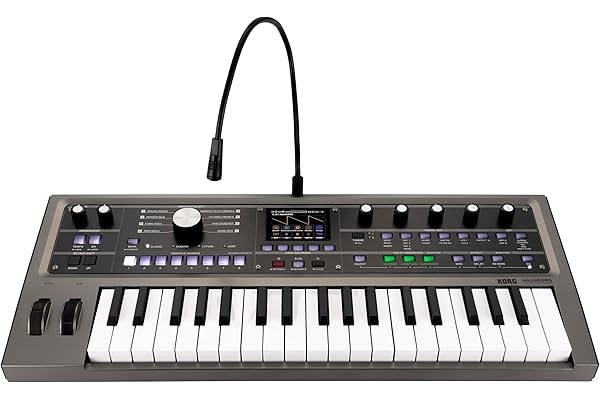 Korg microKORG 2 - Synthétiseur Analogique 37 Touches et Processeur Vocal