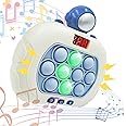 Pop It Game Fast Push Pop Game Fidget Toy for Stress Relief Tap Pop Tap Smart Fidget - Light Up music Pattern Popping Games-1 Piece Astronauts Design