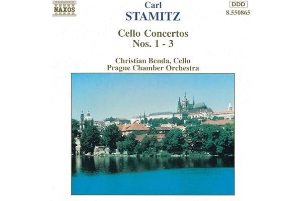 Stamitz : Concertos pour violoncelle en sol, en la & en ut majeur