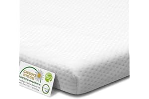‎MENDALE MENDALE Topper 180x200cm Gel Matratzen Topper H2&H3 6cm Hoch Kaltschaum Matratzentopper aus Bequemem Gelschaum, Abnehmbarem Bezug, ÖEko-TEX®, Certipur-US, Reach Zertifiziert (180x200x6)