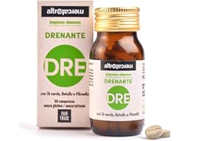 ALTROMERCATO - Drenante integratore in compresse - 60 compresse - 42 g