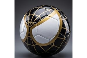 M-V-O Kids Soccer Ball Size 5, Spider Eyes Football for Boys & Girls, PU Material for Indoor & Outdoor Play, Durable Youth Soccer Training Ball, Sports Gift for Kids