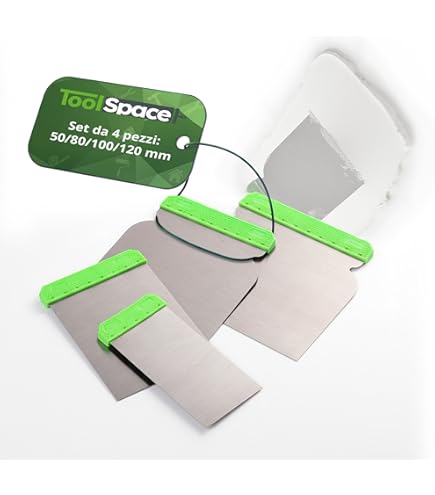 Kit 3 Spatole In Plastica Per Stucco Dekton | Casa Del Colore
