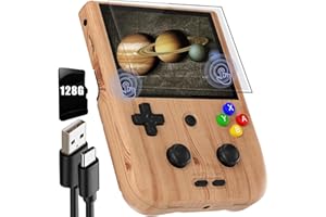 AIRUIDAS RG405V Retro Handheld Game, Android 12 Built-in 128G TF Card 3172 Games,4 inch IPS Touch Screen with Game Front-end,RG405V Supports 5G WiFi Bluetooth 5.0