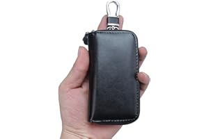 LTLSZRN Portachiavi in Pelle Per Uomo e Donna,Portachiavi Pelle Borsellino Portachiavi,Portachiavi Borsa Unisex Portafoglio Chiave Auto Portafogli con 6 Gancio