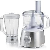 Ariete Robomix Mutfak Robotu 1779/00 - Robomax 1500 Watt, 2,1 Litre Doğrayıcı Haznesi, 1,75 Litre Blender Haznesi, Plastik G&ouml;