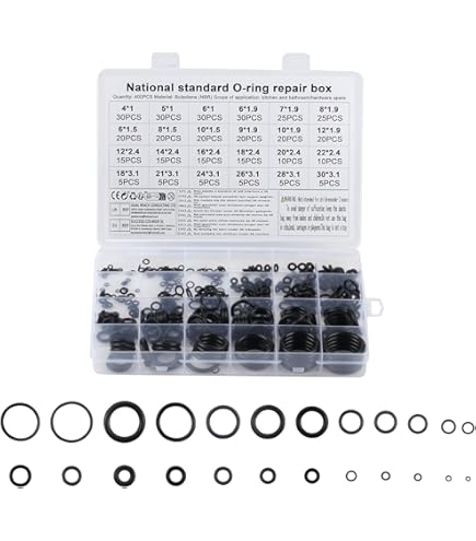 Set fiber- & rubberen ringen 280-delig kopen