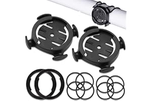 Bicycle Mount for Garmin GPS, Pack of 2 Bicycle Mount Compatible with Garmin GPS, Bicycle Computer Handlebar Mount for Garmin
