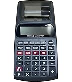 Casio HR 8RCE BK Calcolatrice Scrivente Portatile, Display A 12 Cifre