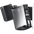 Flexson Wall Mounts for Sonos One, One SL and Play:1 - Black (Pair)