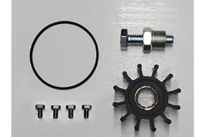 StayCoolPumps Threaded Impeller Kit Replaces Yanmar 129670-42610 with Puller