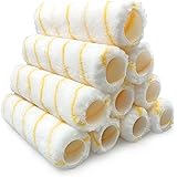 Nicholas Jack 9 inch Roller Sleeves, Pack of 10 Rollers for Painting Walls and Ceilings with 1.5" Standard Fitting − Professi