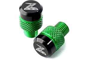 ZeNaha Motorrad M10*1,25 Spiegel Lochstopfen Schrauben Abdeckung Kompatibel mit Z900 RS SE Z650 Z750 Z800 Z1000 SX Z400 Z250 Z300