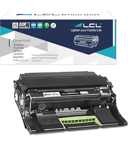 Toner Compatible Noir Pour Lexmark M1140 / XM1140 - Capacité 10 000 Pages - Neuf
