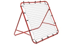 M.J COMFY-LIFE Rebounder Net Practise Football Training Net Soccer Kickback Target Goal Pro for Children Kids Play Teaching Equipment Adjustable Portable Soccer Door