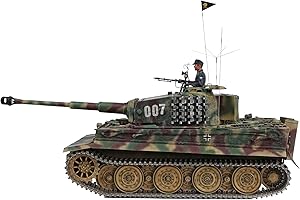 HOOBEN 1:10 Tiger1 späte Produktion Wittmann Master Painting Camouflage&Zimmerit RTR Ready to Run Assembled and Painted RC Tank for Hobby Grade