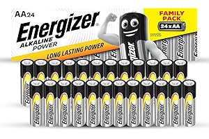 Energizer AA Batteries, Alkaline Power Batteries, 24 Pack