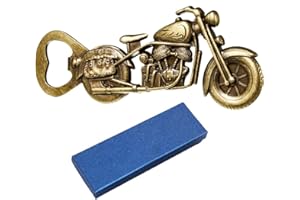 ALEMIN Motorrad-Bieröffner, Geschenke für Männer, Weihnachtsgeschenke für Vater, Vintage-Motorradgeschenke für Vatertag, Geburtstag, Adventskalender, Weihnachtsstrumpffüller