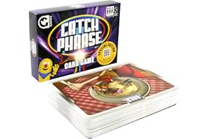 Ginger Fox Catchphrase Card Game | Special Edition | For Adults and Kids Aged 12 and Over | Travel Sized Card Games for Family Game Nights, Parties and More