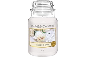 Yankee Candle Candela profumata in giara grande | Giorno del matrimonio | Durata Fino a 150 Ore