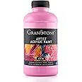 GRANOTONE Acrylic Colour Art And Craft Paint, Diy Paint, Rich Pigment, Non-Craking Paint For Canvas, Wood, Leather, Earthenware, Metal 500 Ml (Magenta)