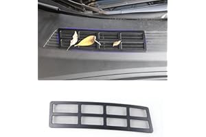 KKTR-CAR Grille d'entrée d'air en alliage d'aluminium, grille d'aération en maille, grille de ventilation avant, coffre avant, housse de protection intérieure pour Tesla Model 3 Highland 2024 2025